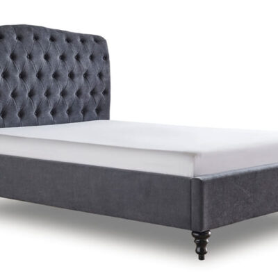 Athens Upholstered Bed, Limelight_Dark Grey, Double