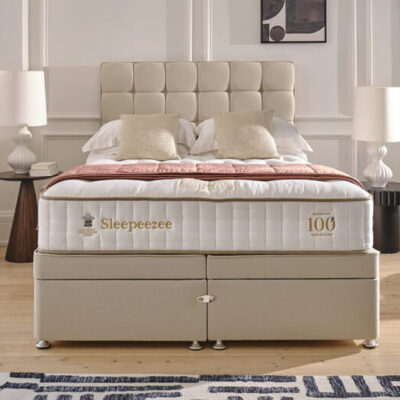 Sleepeezee Centurial 01 Pocket 4500 Natural Mattress, Medium, Super King Zip & Link