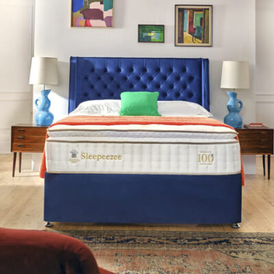 Sleepeezee Centurial 03 Pocket 7000 Natural Mattress, Medium, Super King Zip & Link