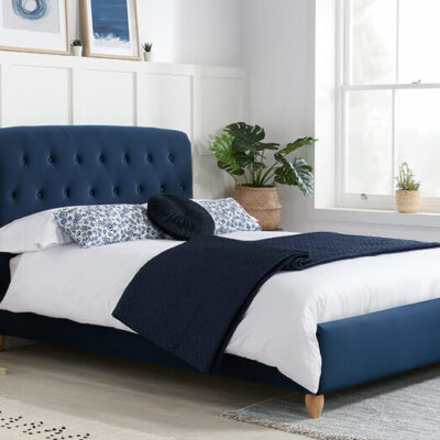 Birlea Brompton Midnight Blue Bed, King Size