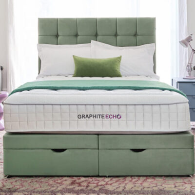 Sleepeezee Graphite Echo 2300 Memory Hybrid Mattress, Super King Zip & Link