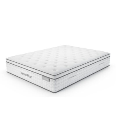 Paige Fabric Double Mattress In White