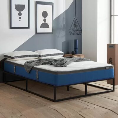 Silvis Fabric King Size Mattress In White