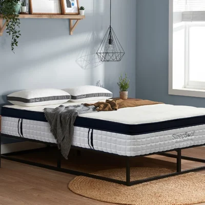 SleepSoul Celest 3000 Pocket Pillow Top Mattress, Superking