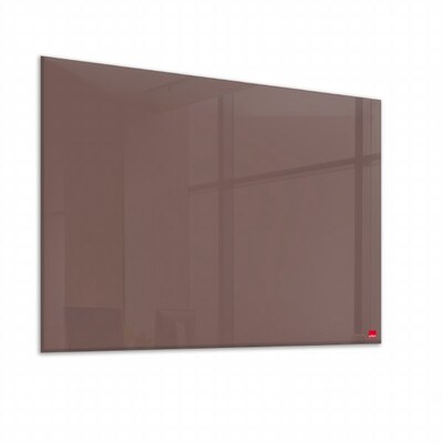 Casca Magnetic Glass Writing Board 1000 x 800mm Metal Taupe