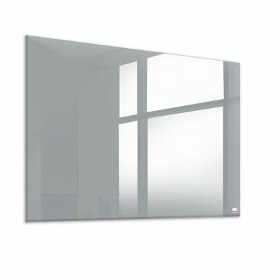 Casca Magnetic Glass Writing Board 2000 x 1200mm Rich Aluminium