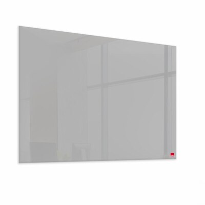 Casca Magnetic Glass Writing Board 1000 x 800mm Classic Grey
