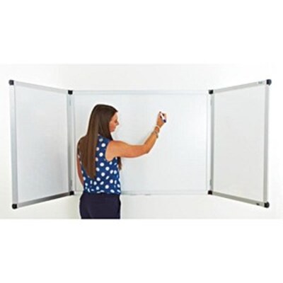Winged Lockable Confidential Whiteboard