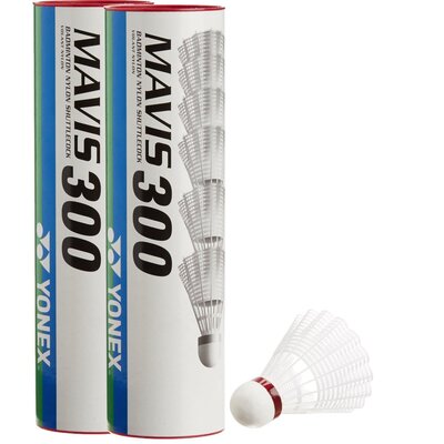 Yonex Mavis 300 White Shuttlecocks - (1 dozen)