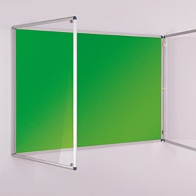ColourPlus Tamperproof Noticeboard 1800 x 1200mm Apple