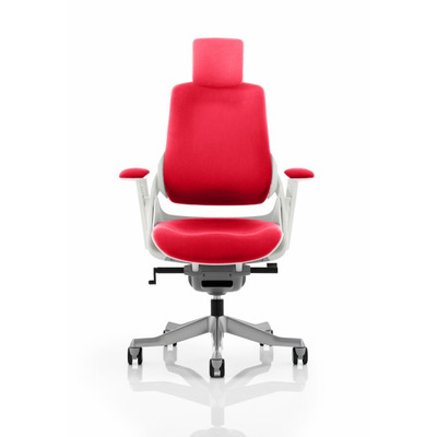 Zure Executive Chair Bergamot Cherry Fabric