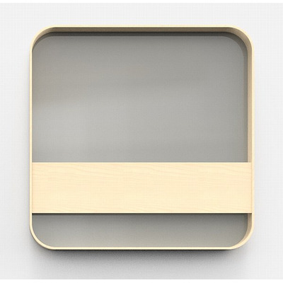 Bloc News 600 x 600mm Glass: Frank (540)