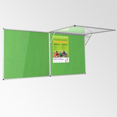 Eco-Colour Resist-a-Flame Corridor Tamperproof Board 1200 x 2400mm APPLE GREEN