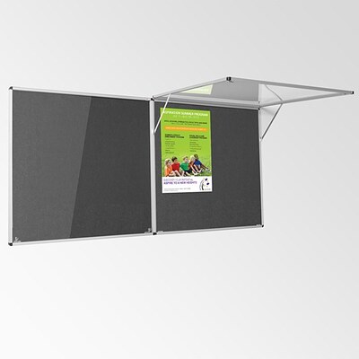 Eco-Colour Resist-a-Flame Corridor Tamperproof Board 1200 x 2400mm CHARCOAL