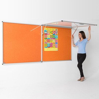 Eco-Colour Resist-a-Flame Corridor Tamperproof Board 1200 x 1800mm ORANGE