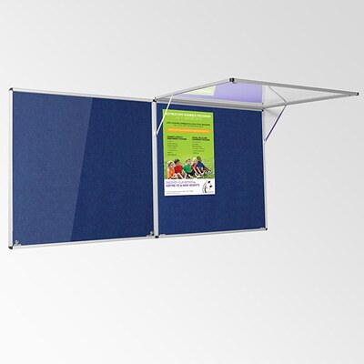 Eco-Colour Resist-a-Flame Corridor Tamperproof Board 1200 x 2400mm BLUE
