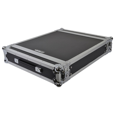 19-Inch 2U Rack Flight Case - Durable 520mm Deep Road Case