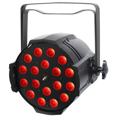Zoom LED RGBW LED Parcan 18 x 8 Watt 25-75 Degrees