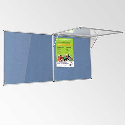 Eco-Colour Resist-a-Flame Corridor Tamperproof Board 900 x 1800mm LIGHT BLUE