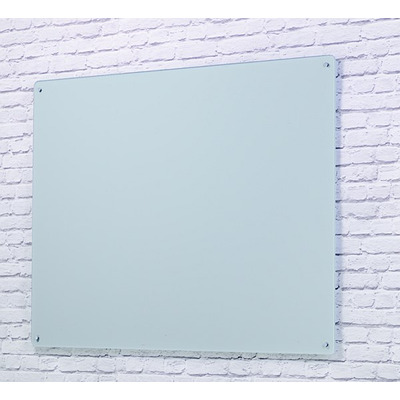 Wall Mounted Glass Board 1800 x 1200mm White