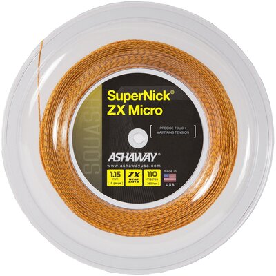 Ashaway SuperNick ZX Micro Squash String - 110m Reel