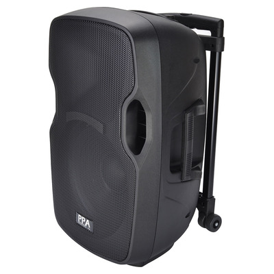12" Battery Powered Speaker With Radio Mic and Bluetooth