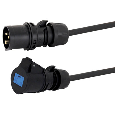 16A Male to 16A Female Power Cable 20m