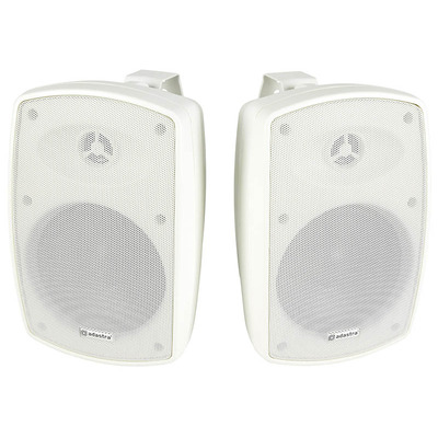 IP44 Rated Background Speakers 5.25" White - Supplied in Pairs