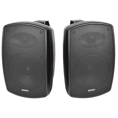 IP44 Rated Background Speakers 6.5" Black - Supplied in Pairs