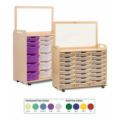 Tray Storage Units with Magnetic Divider