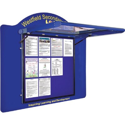 WeatherShield Contour Wall Mounted Outdoor Sign