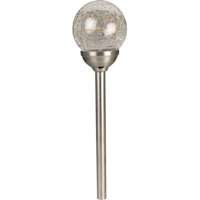 LED Solar Spike Light with Cracked Glass Pack of 12