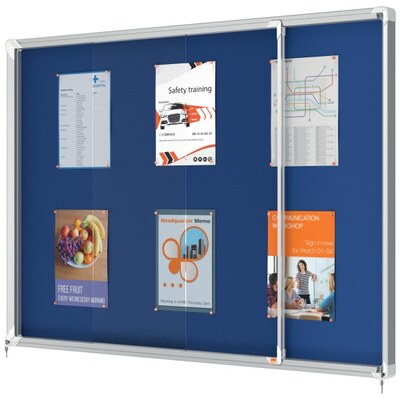 Nobo 1915334 Premium Plus Lockable Noticeboard