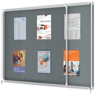 Nobo 1915338 Premium Plus Lockable Noticeboard