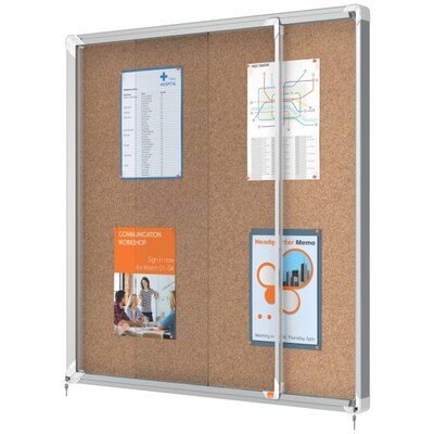 Nobo 1902574 Premium Plus Lockable Noticeboard