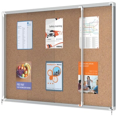Nobo 1902575 Premium Plus Lockable Noticeboard