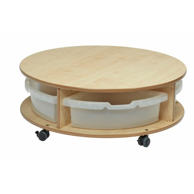 Single Tier Mobile Circular Storage Unit