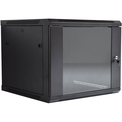 19" Steel Rack Case with Glass Door 600mm - 12U