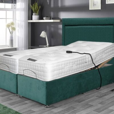 Willow and Eve Luxury Cloud Pocket 1000 Electric Adjustable Bed - 5ft King Size