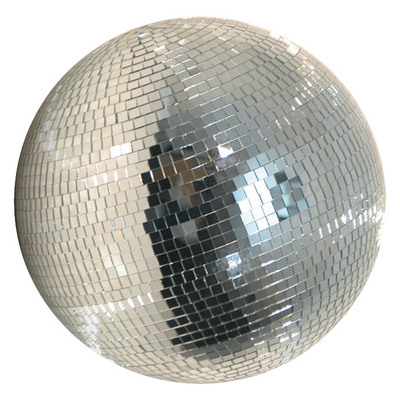 Professional Grade Mirror Ball 10mm Facets - 40cm (16")
