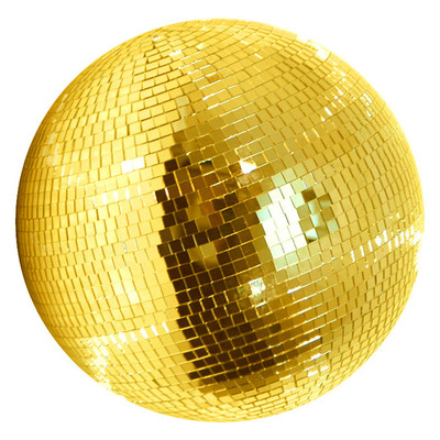 Professional Gold Coloured Mirror Ball - 40cm (16")