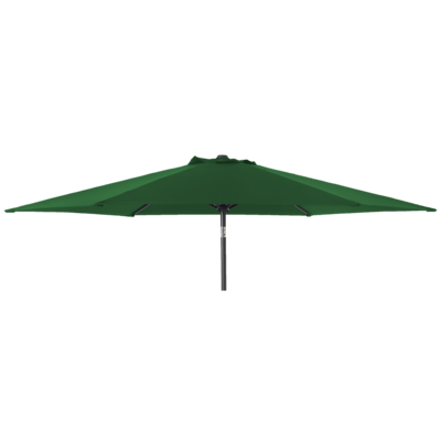 Alexander Rose 3m Aluminium Round Garden Parasol - Green