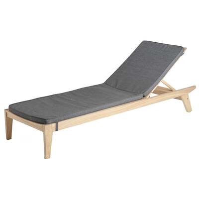 Alexander Rose Sunbed Cushion - Charcoal (for ARL154)