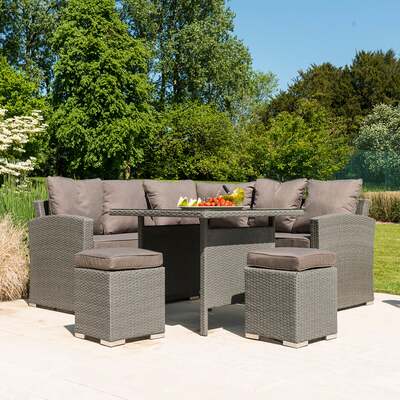 Bracken Outdoors Dakota Mini Rattan Casual Dining Garden Furniture Set