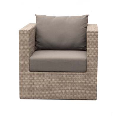 Robert Charles Tennessee Rattan Armchair