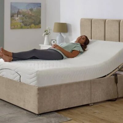 Flexisleep Memory Ortho Electric Adjustable Bed - 4ft Small Double