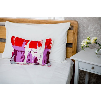 Boudoir Pillow & Pillowcase - Abstract Red