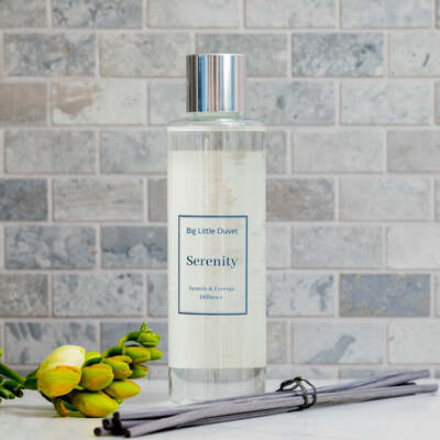 Serenity Diffuser Refill & Reeds by "Sleeping Beauties"