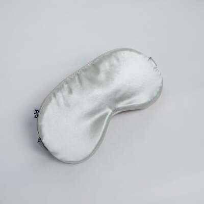Luxury Gift Set  - Silk Sleep Mask & Serenity Diffuser - Silver Grey