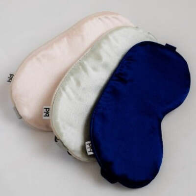 Luxury Gift Set  - Silk Sleep Mask & Serenity Sleep Candle & Diffuser - Silver Grey